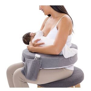 nursing pillow gray my best friend.